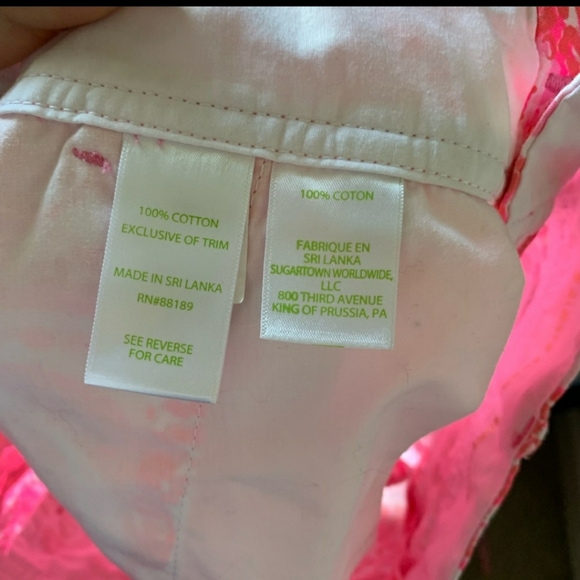 Lilly Pulitzer The Walsh Pink Shorts Size 00 - Picture 6 of 7
